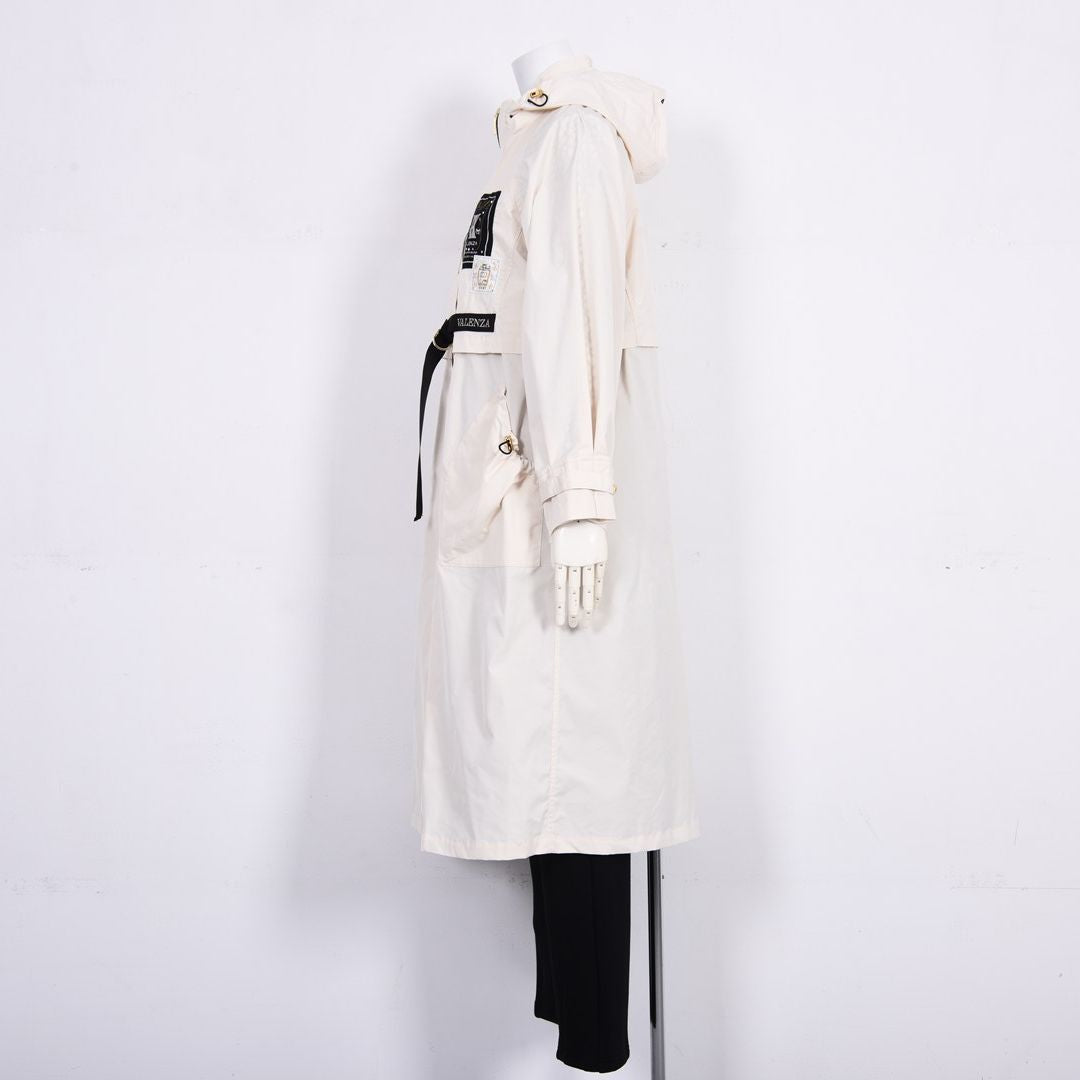 【はっ水】【形態安定】タフタロングコート　VALENZA　5168300