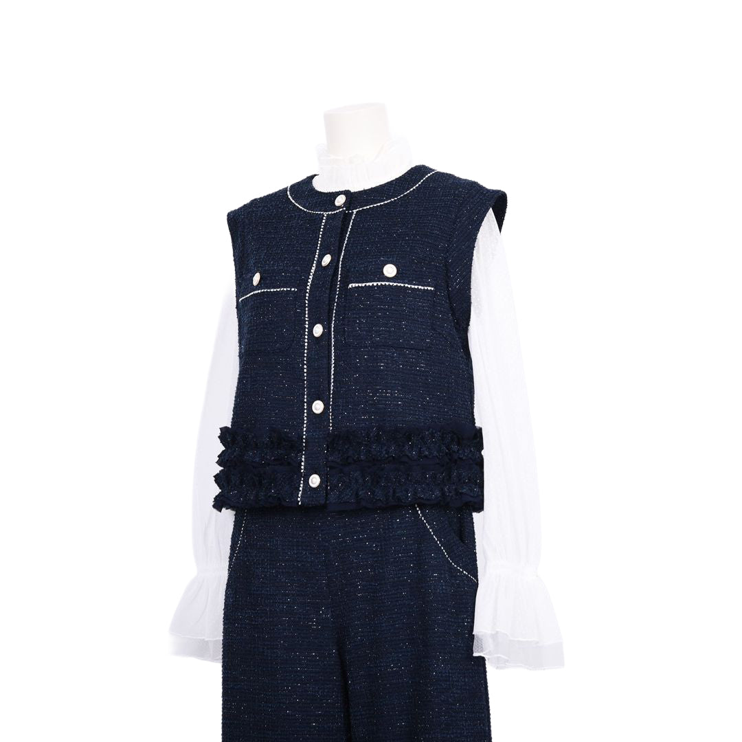 ラメファンシージャージ　ショートジレ　Dear Princess mieux　2057102