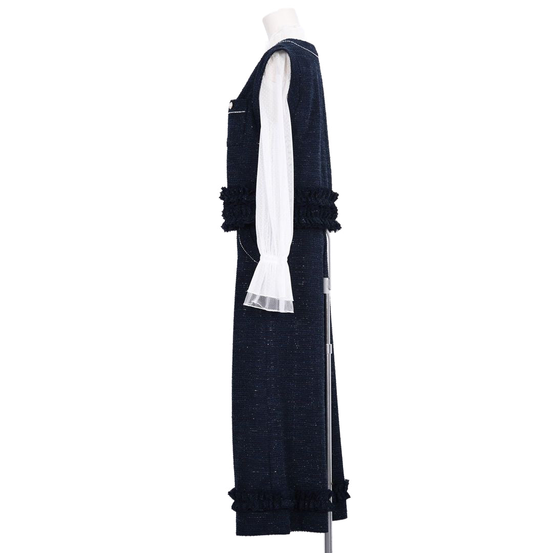 ラメファンシージャージ　ショートジレ　Dear Princess mieux　2057102