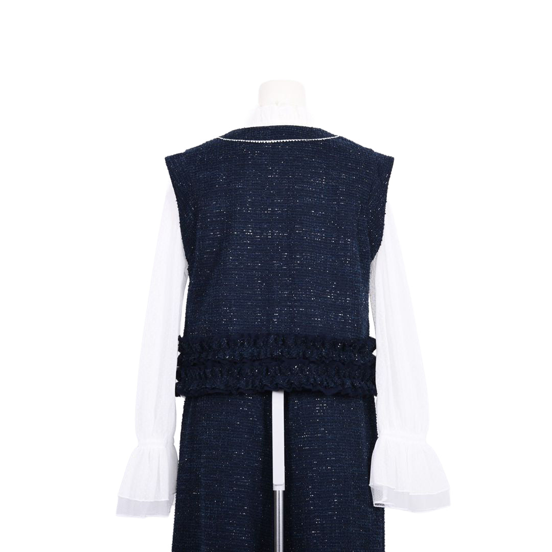 ラメファンシージャージ　ショートジレ　Dear Princess mieux　2057102