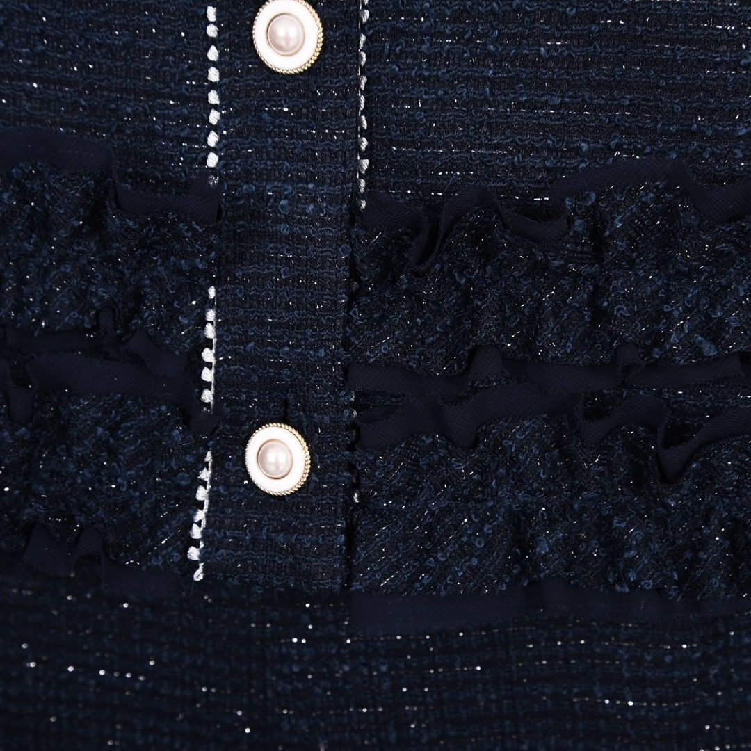 ラメファンシージャージ　ショートジレ　Dear Princess mieux　2057102