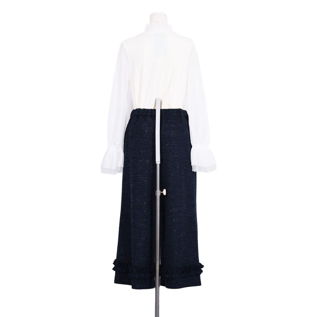 ラメファンシージャージ　7分丈セミワイドパンツ　Dear Princess mieux　2056100