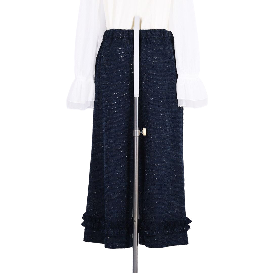 ラメファンシージャージ　7分丈セミワイドパンツ　Dear Princess mieux　2056100