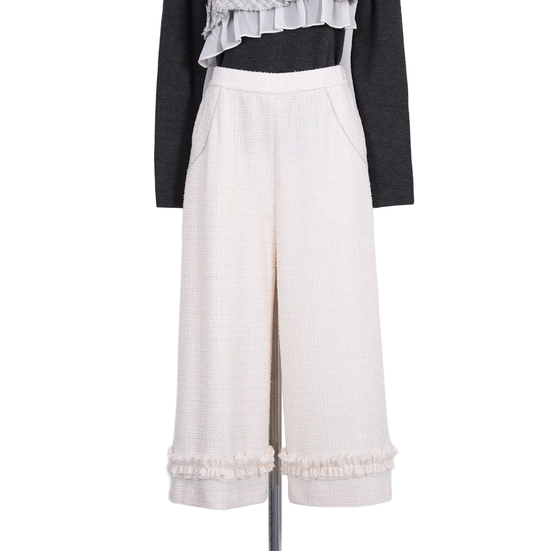 ラメファンシージャージ　7分丈セミワイドパンツ　Dear Princess mieux　2056100