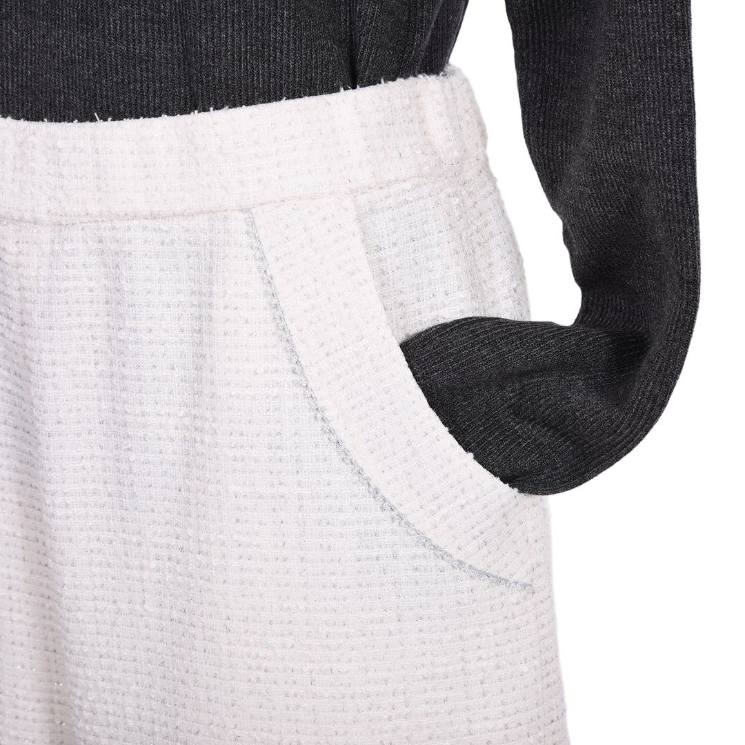 ラメファンシージャージ　7分丈セミワイドパンツ　Dear Princess mieux　2056100