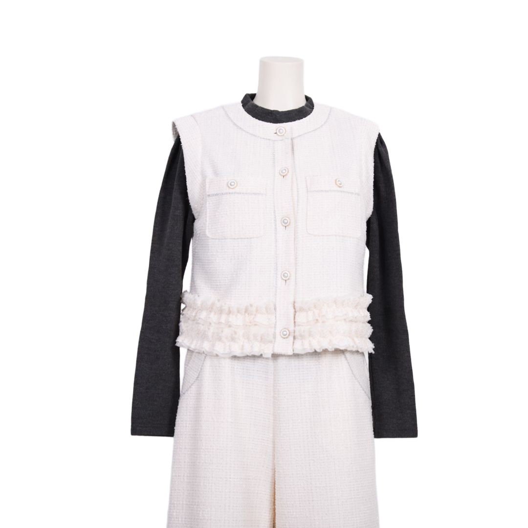 ラメファンシージャージ　ショートジレ　Dear Princess mieux　2057102