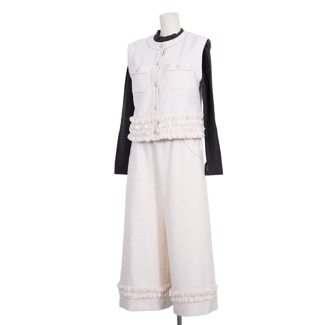 ラメファンシージャージ　ショートジレ　Dear Princess mieux　2057102