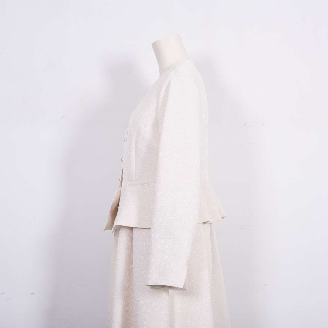 ボタニカルジャガード　ペプラムジャケット　Dear Princess　3057311