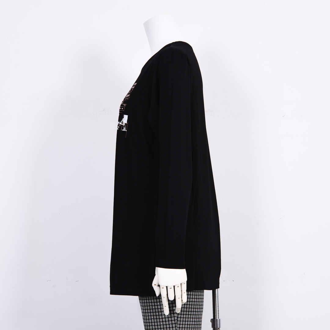 フロントモチーフ　Aラインカットソー　VALENZA　5162306