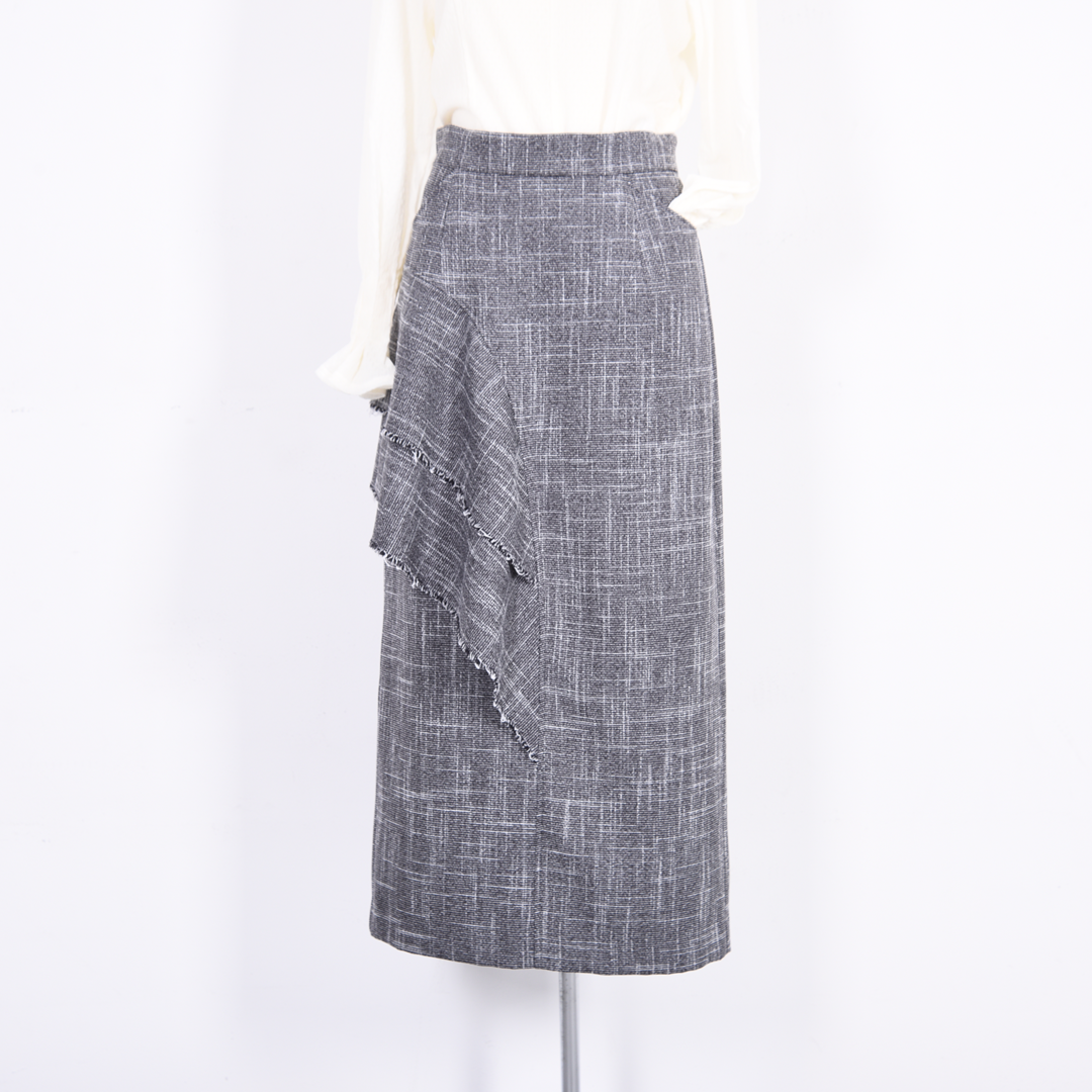 ツイード　タイトスカート　B DONNA　6055108