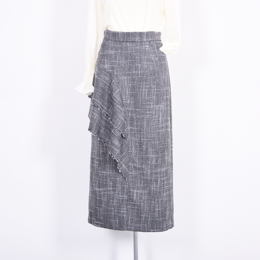 ツイード　タイトスカート　B DONNA　6055108