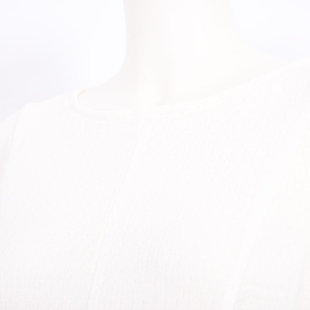 ボリュームスリーブ　シアーカットソー　B DONNA　6052121