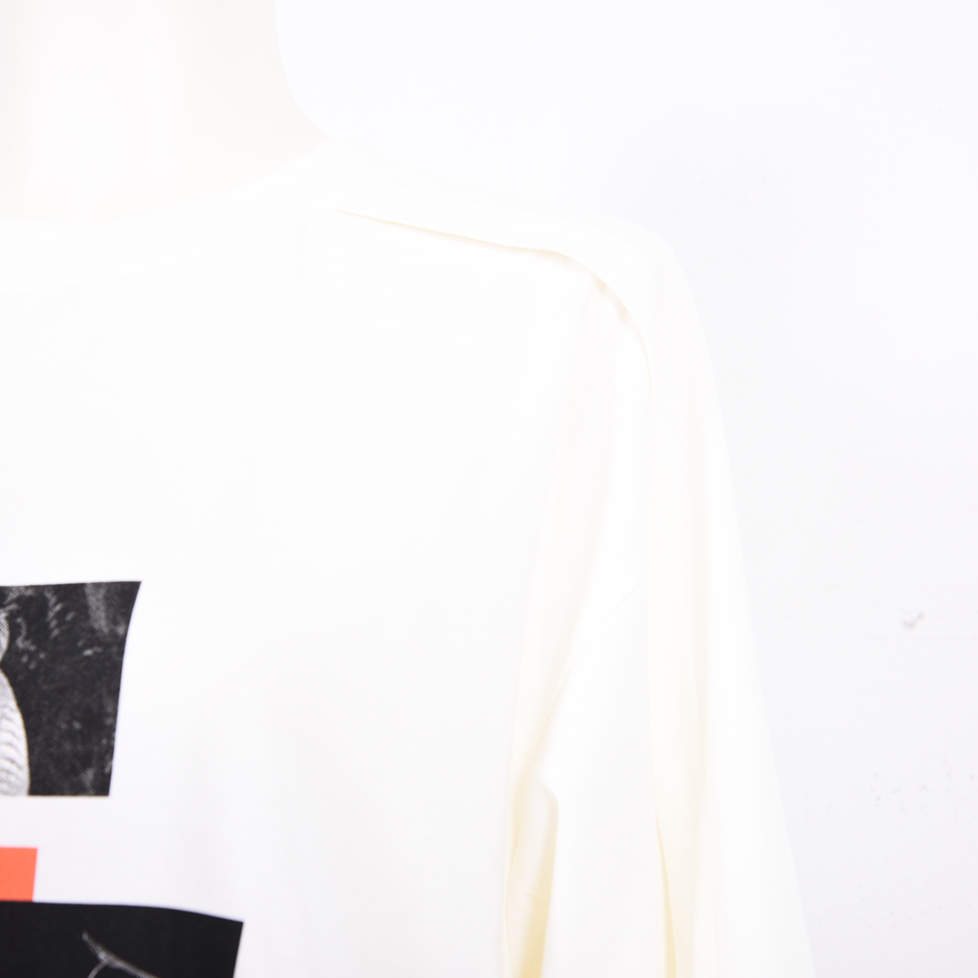 【綿100%】フリントモチーフ　カットソー　B DONNA　6052119