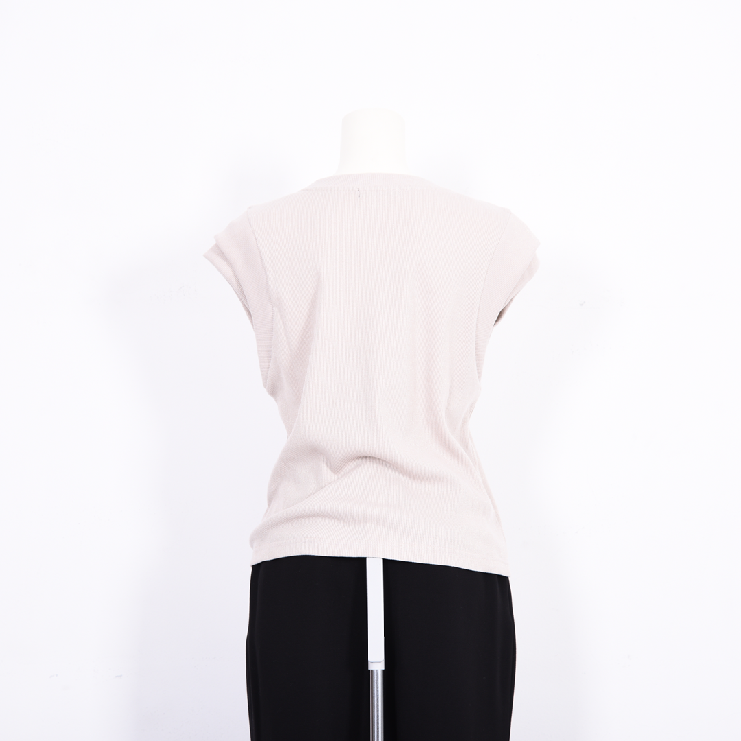 ラメテレコ　ノースリーブカットソー　B DONNA　6052123