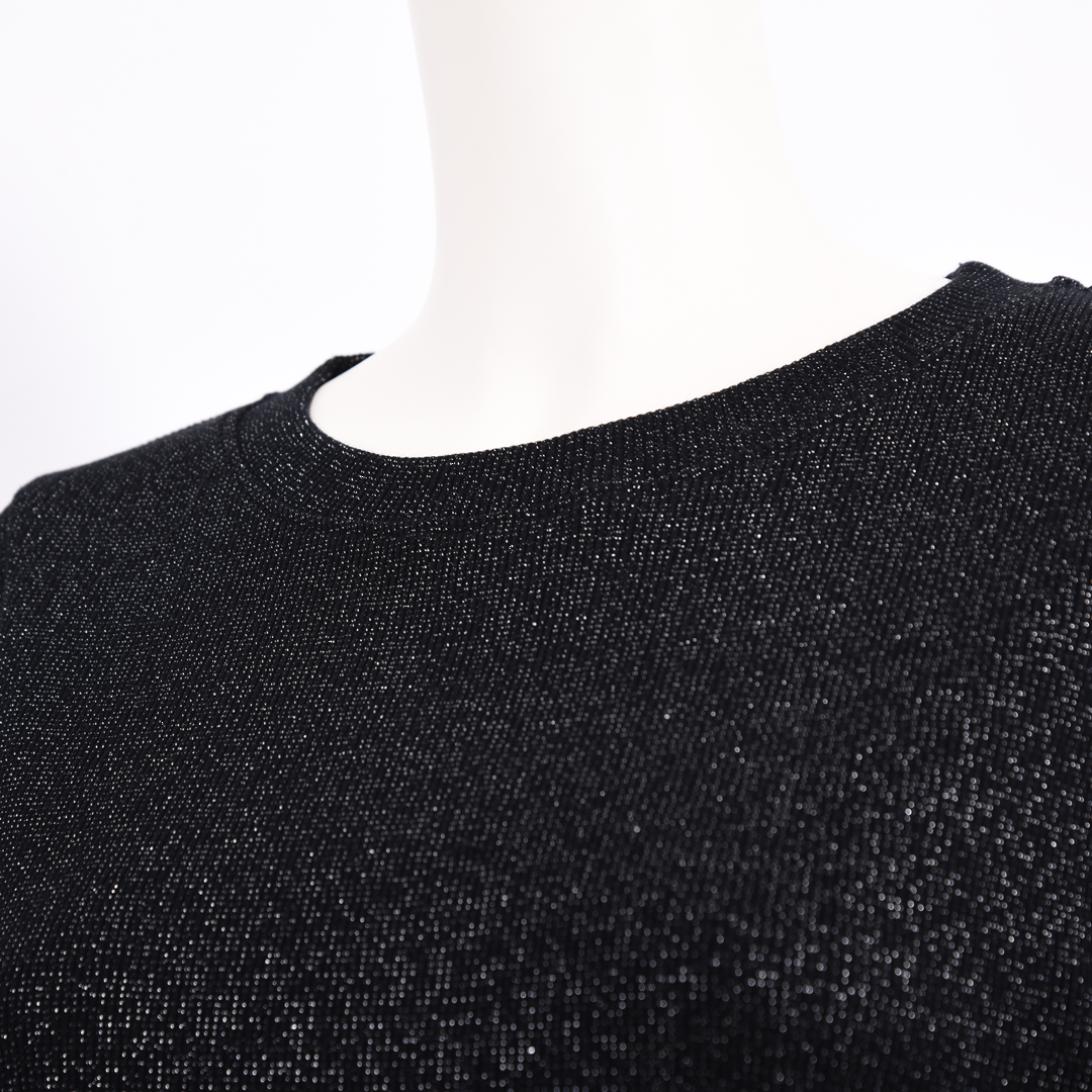 ラメテレコ　ノースリーブカットソー　B DONNA　6052123