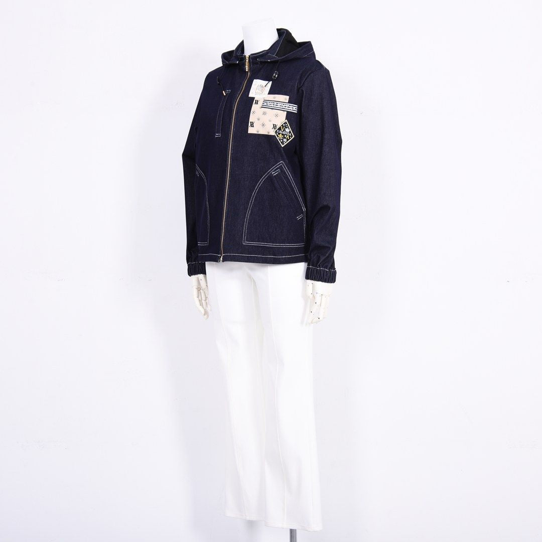 デニムジャージ　フルジップパーカー　VALENZA　5167302