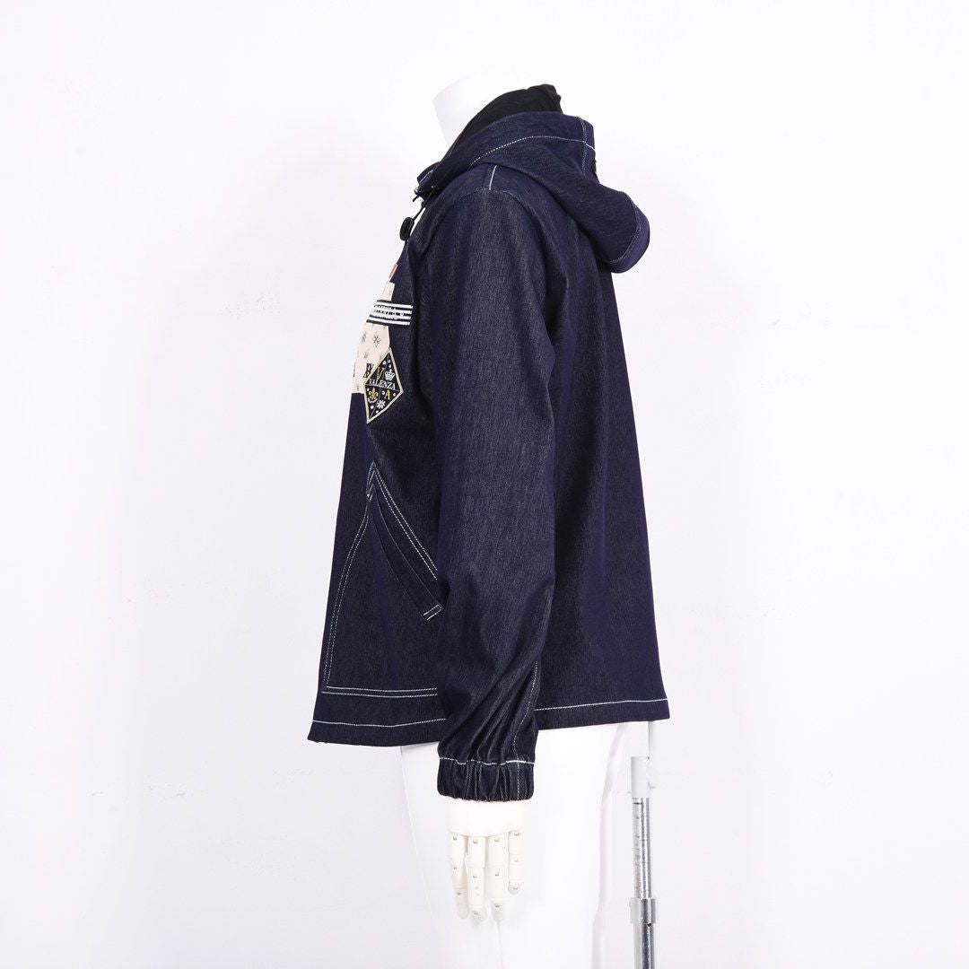デニムジャージ　フルジップパーカー　VALENZA　5167302