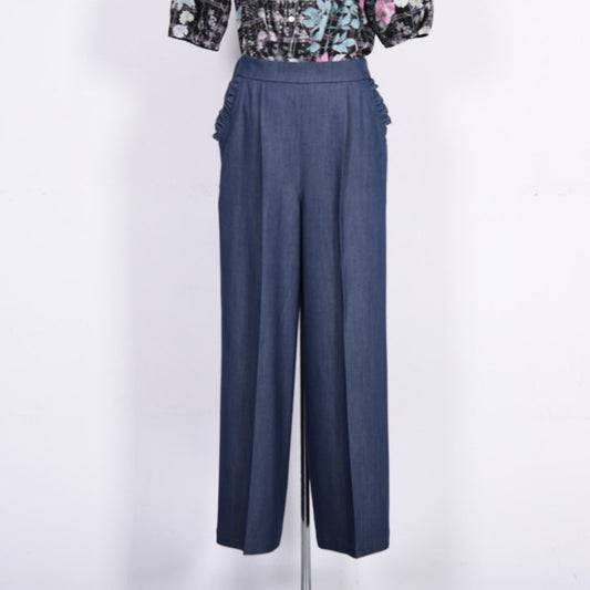 ソフトデニム　ワイドパンツ　Dear Princess　3056303
