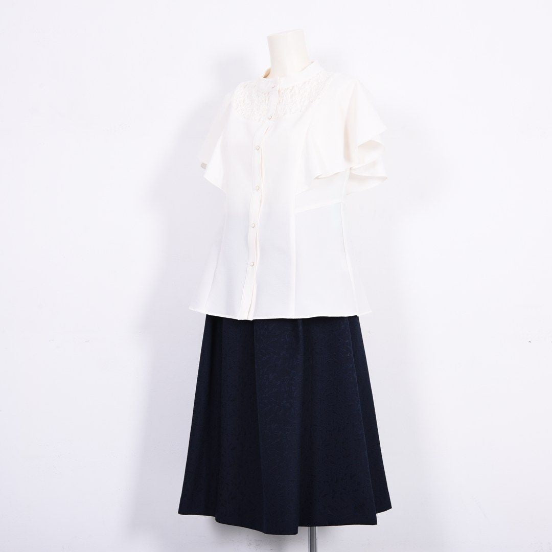 サッカーストレッチ　フレアスリーブブラウス　Dear Princess　3051312