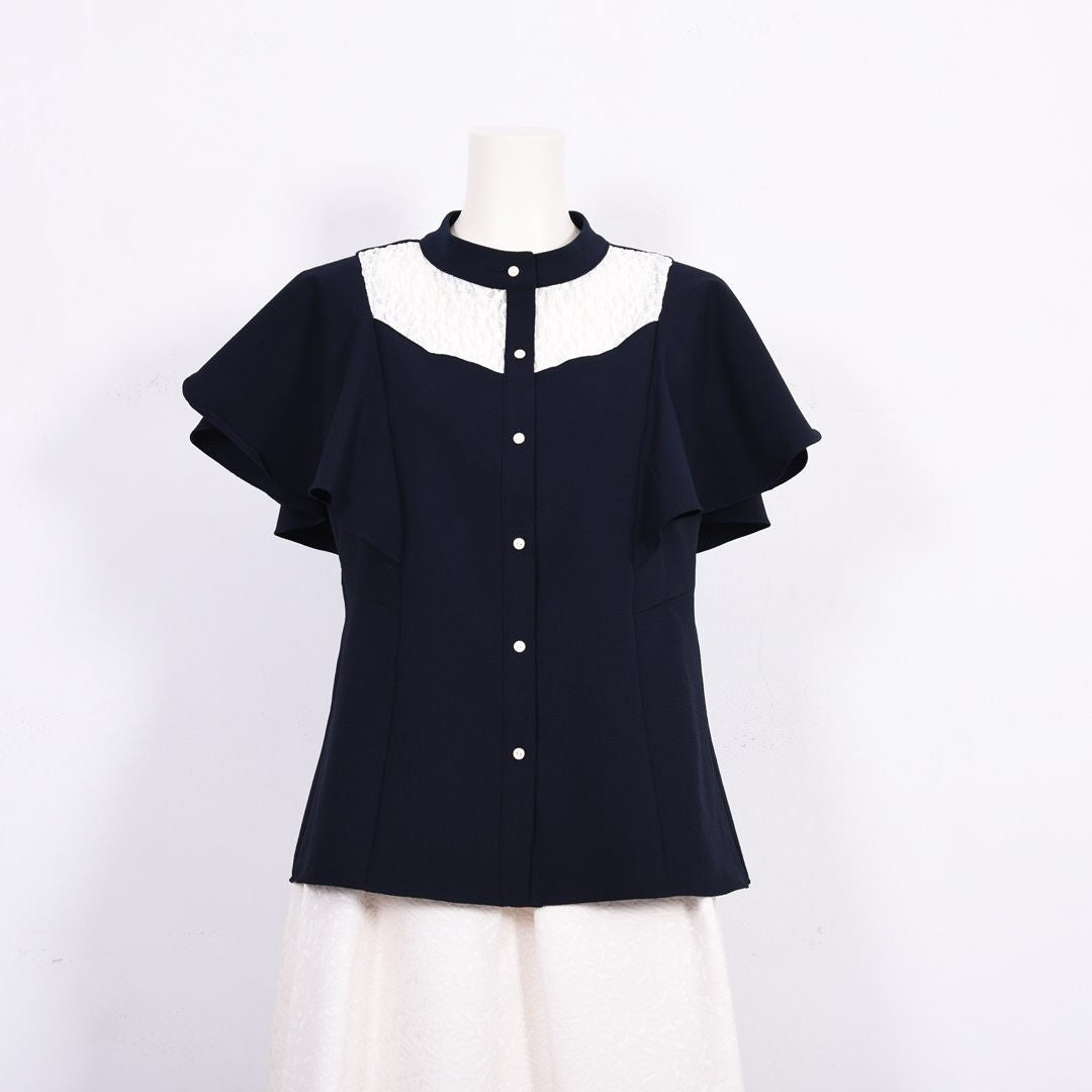 サッカーストレッチ　フレアスリーブブラウス　Dear Princess　3051312
