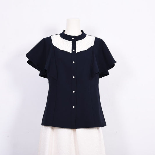 サッカーストレッチ　フレアスリーブブラウス　Dear Princess　3051312