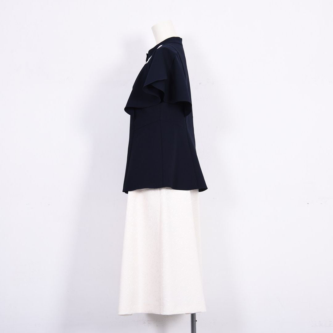 サッカーストレッチ　フレアスリーブブラウス　Dear Princess　3051312
