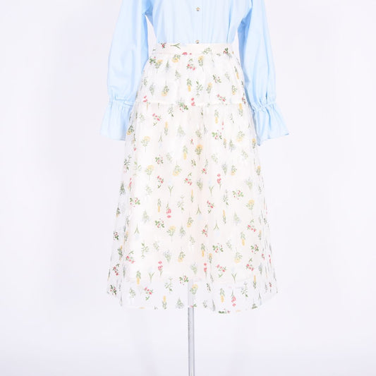 ボタニカルプリント　ティアードスカート　Dear Princess mieux　2055102