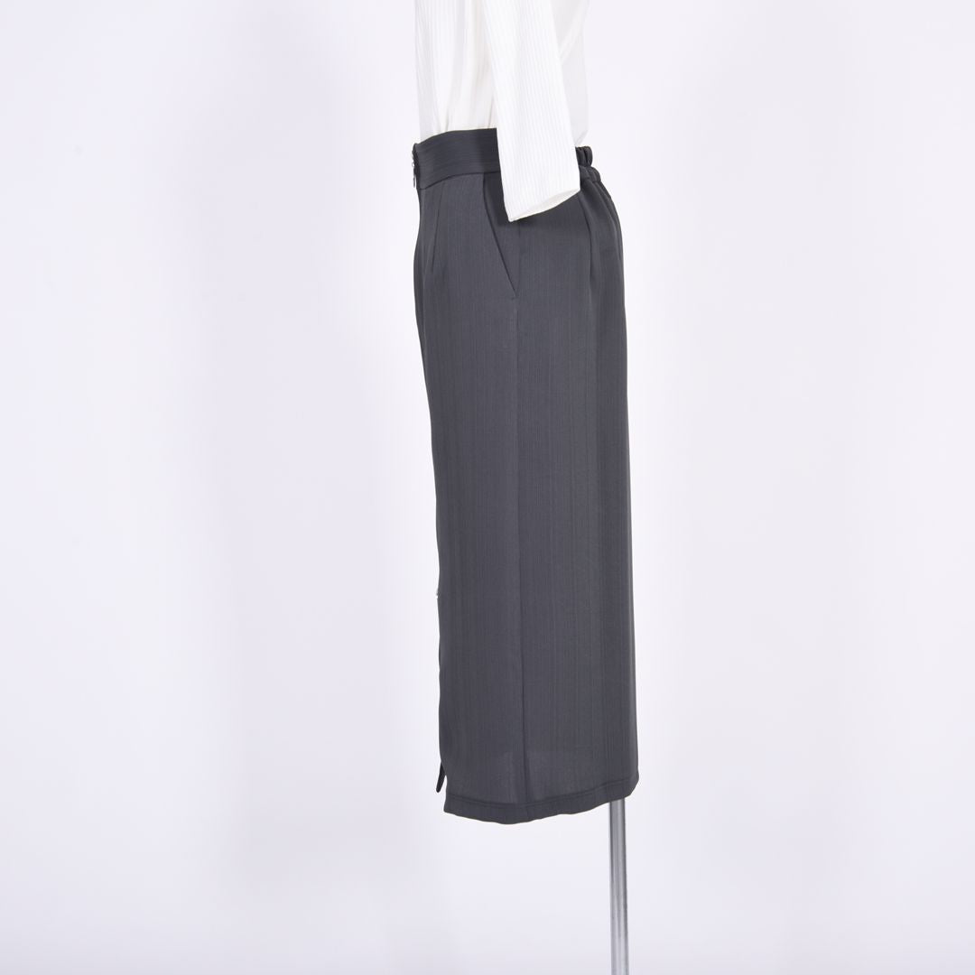 プリーツ風　タイトスカート　B DONNA　6055107