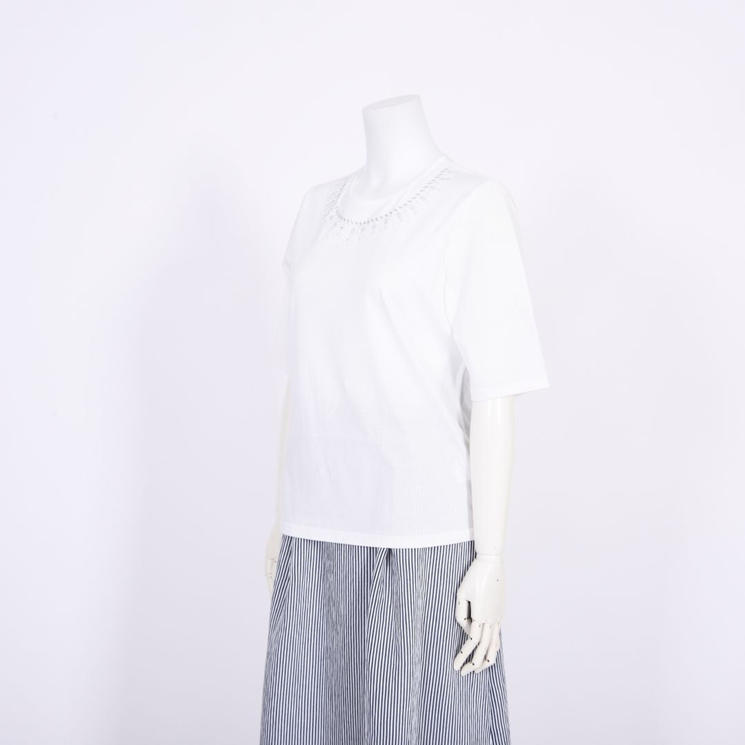 【コットン100%】刺繍モチーフ　カットソー　MIMO MODA　2562701