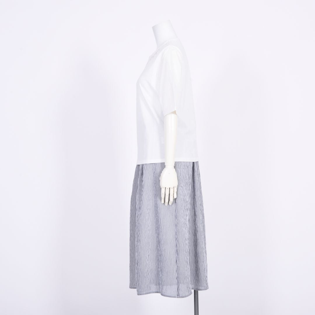 【コットン100%】刺繍モチーフ　カットソー　MIMO MODA　2562701