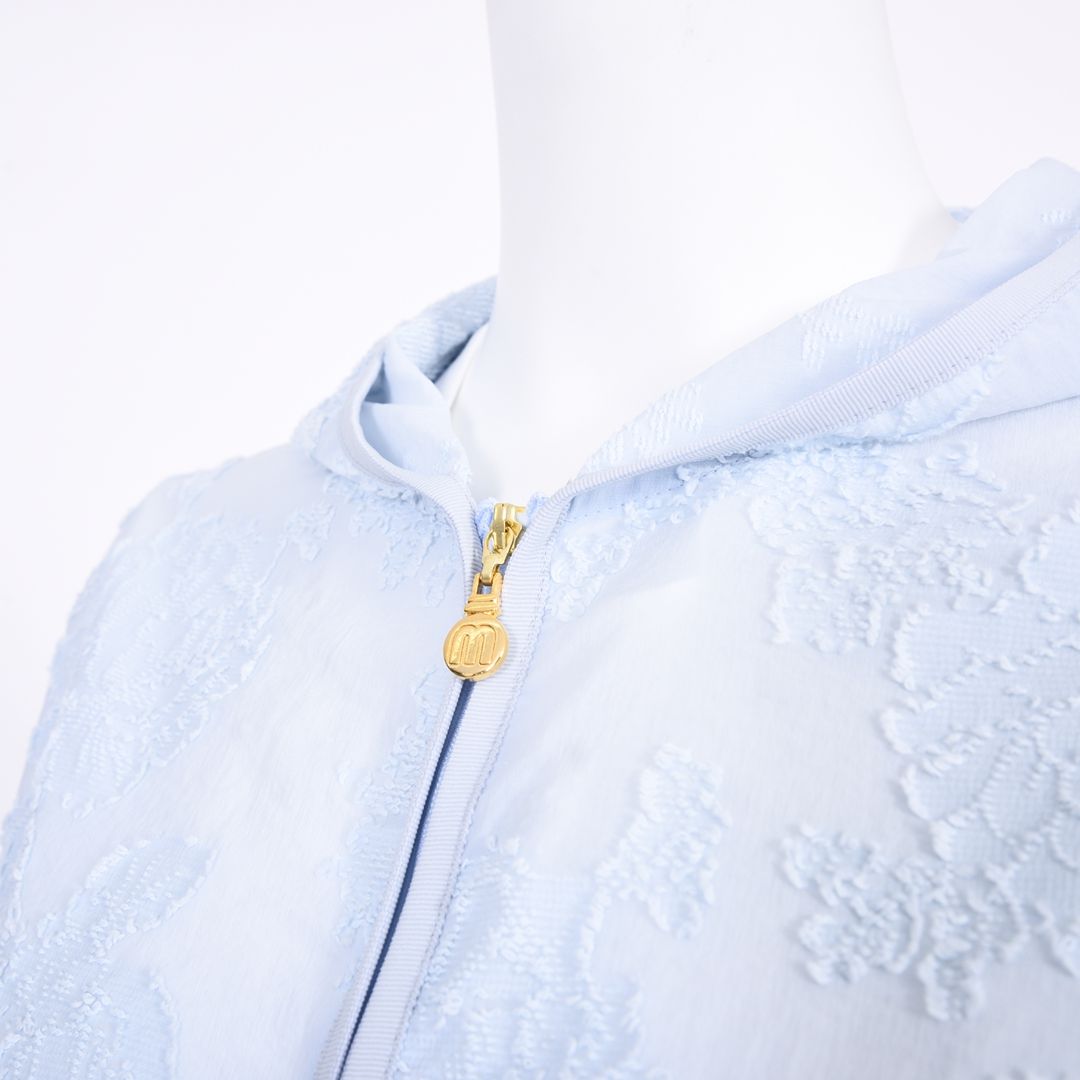 フルジップ レースパーカー　MIMO MODA　2567702