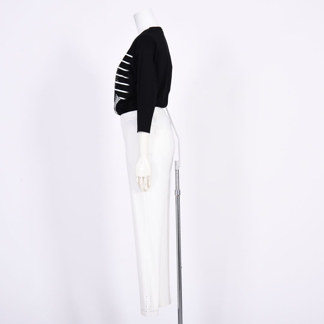 クロップドスリムパンツ　VALENZA　5166309