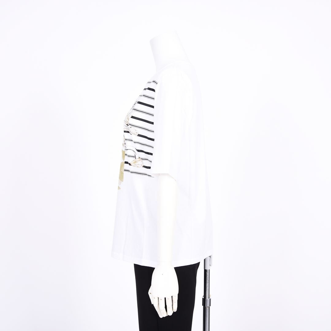 7分袖　フロントデザインカットソー　VALENZA　5162311