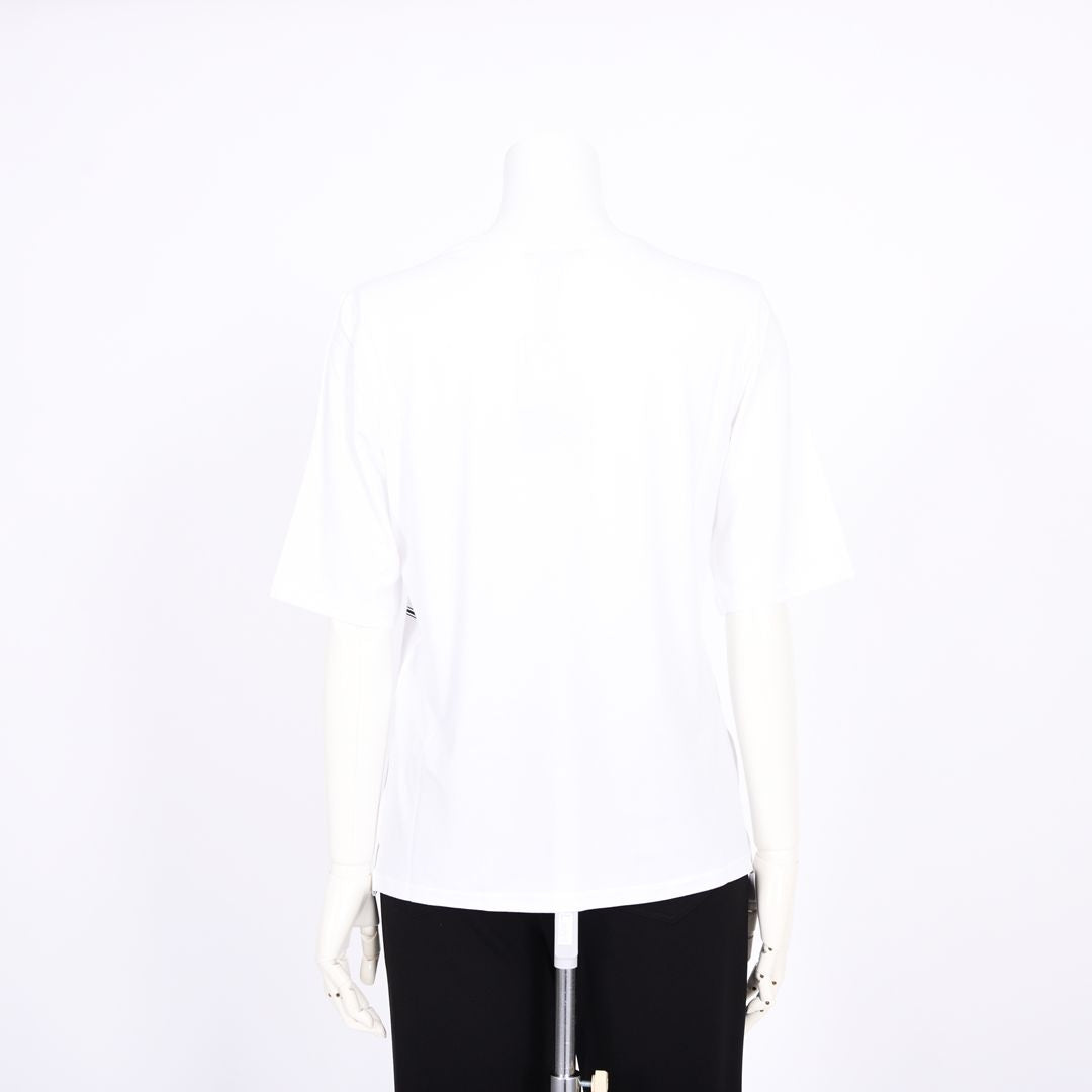 【Lサイズ】7分袖　フロントデザインカットソー　VALENZA　5562311