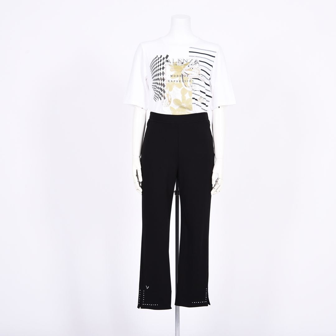 クロップドスリムパンツ　VALENZA　5166309