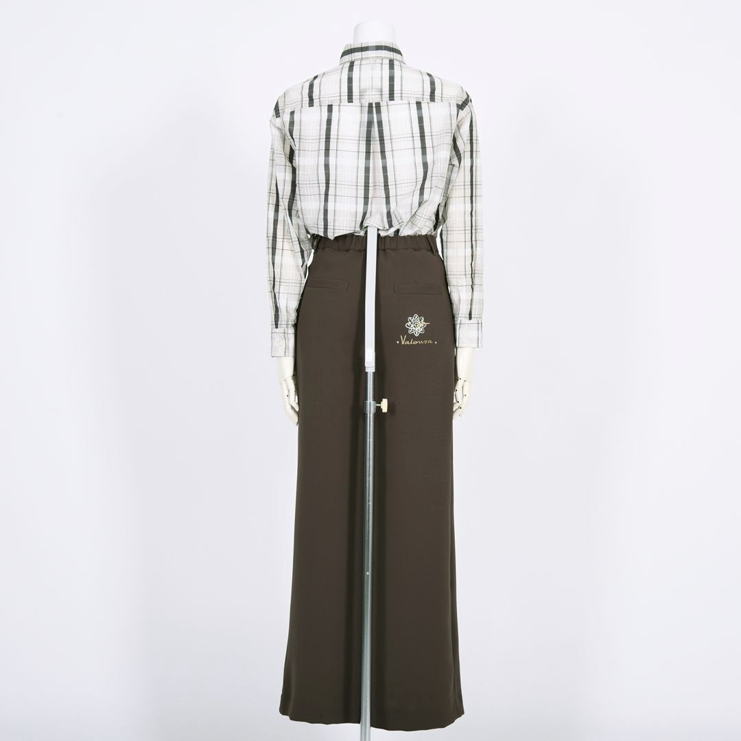 脚長見え　ワイドパンツ　VALENZA　5166301