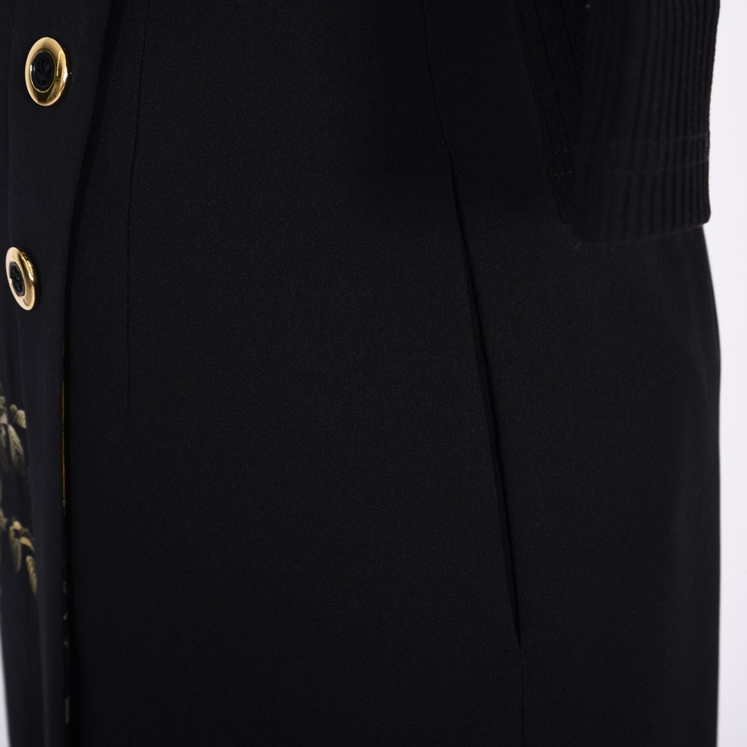 ラップ風ロングタイトスカート　B DONNA　6055109