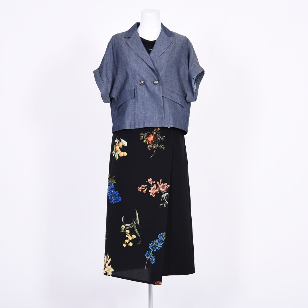 インディゴシアーデニム　ジャケット　B DONNA　6057123