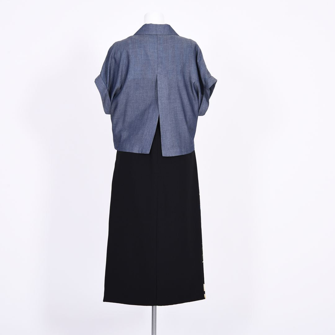 インディゴシアーデニム　ジャケット　B DONNA　6057123