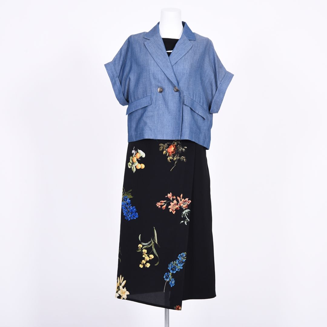 インディゴシアーデニム　ジャケット　B DONNA　6057123