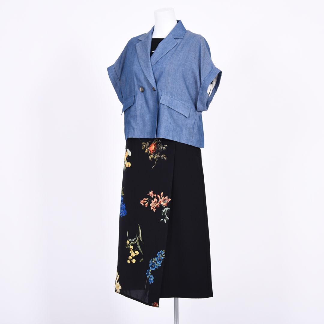 インディゴシアーデニム　ジャケット　B DONNA　6057123