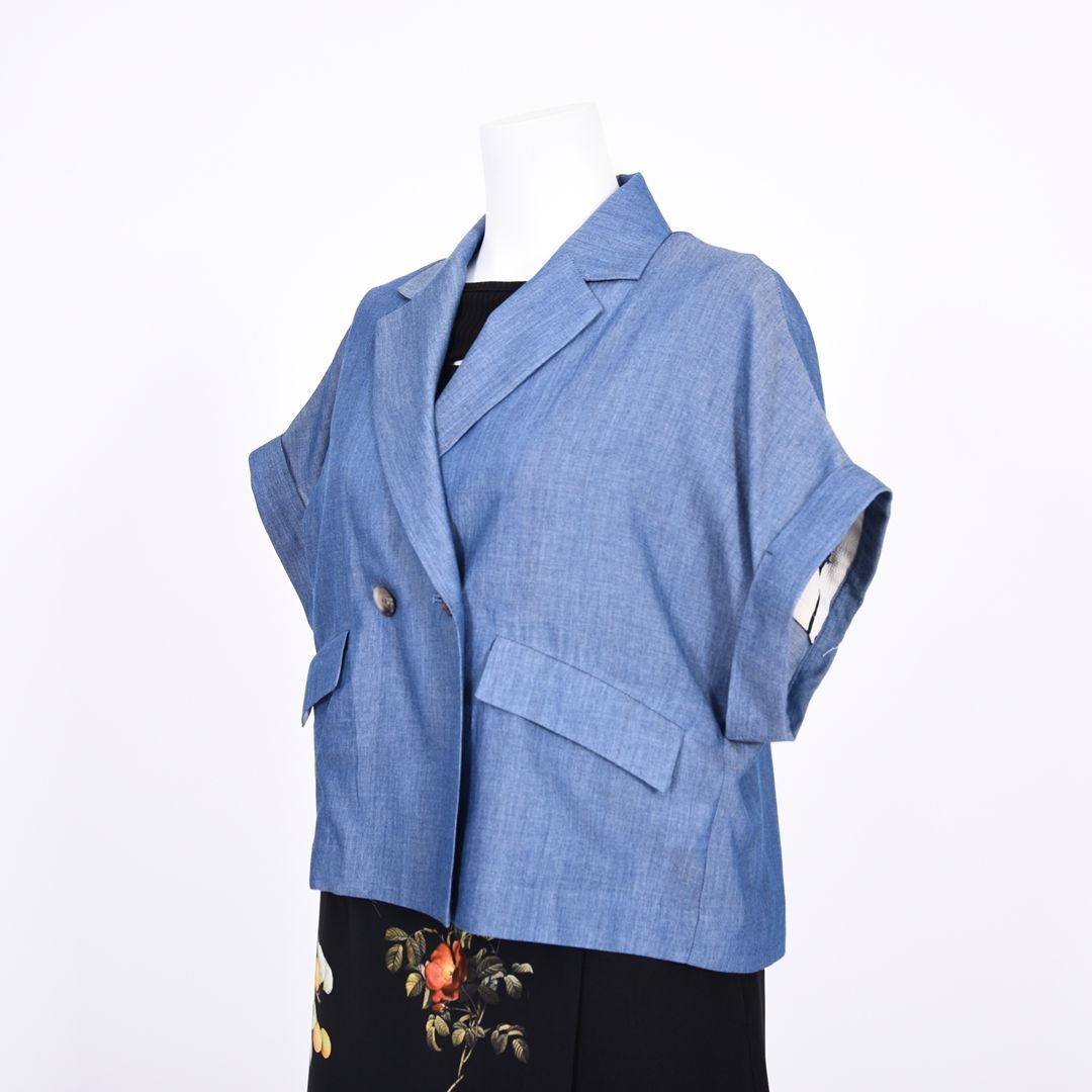 インディゴシアーデニム　ジャケット　B DONNA　6057123