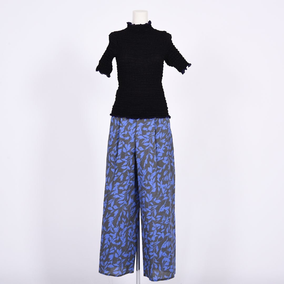 シュリンクレース　5分袖カットソー　B DONNA　6052124