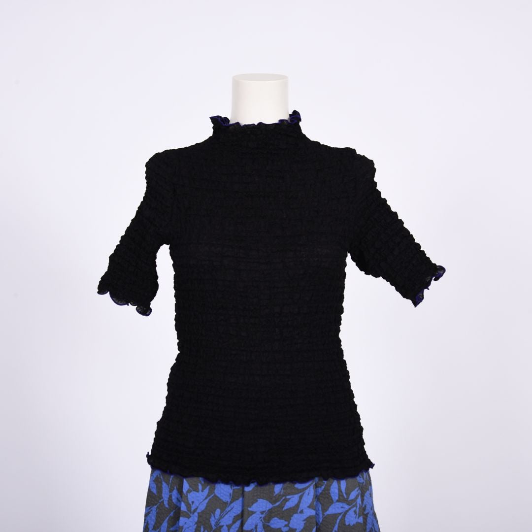 シュリンクレース　5分袖カットソー　B DONNA　6052124