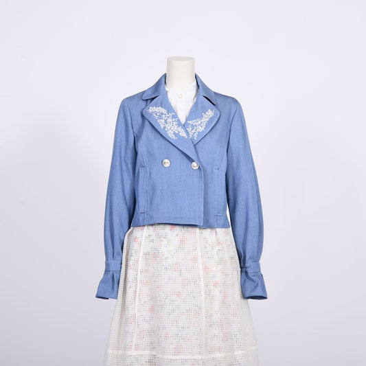 ソフトデニム　ライダースジャケット　Dear Princess　3057313