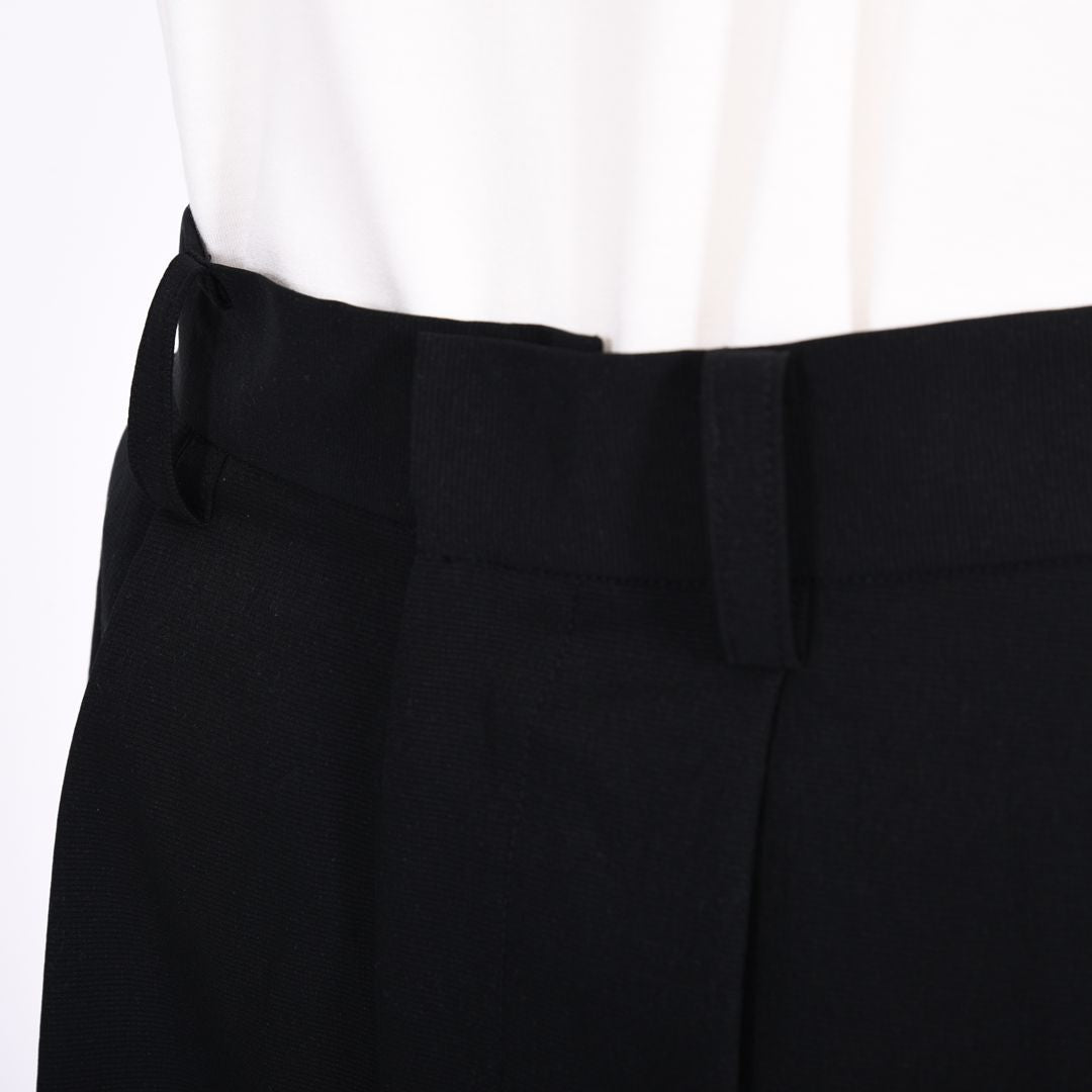 タック入りワイドパンツ　B DONNA　6056113