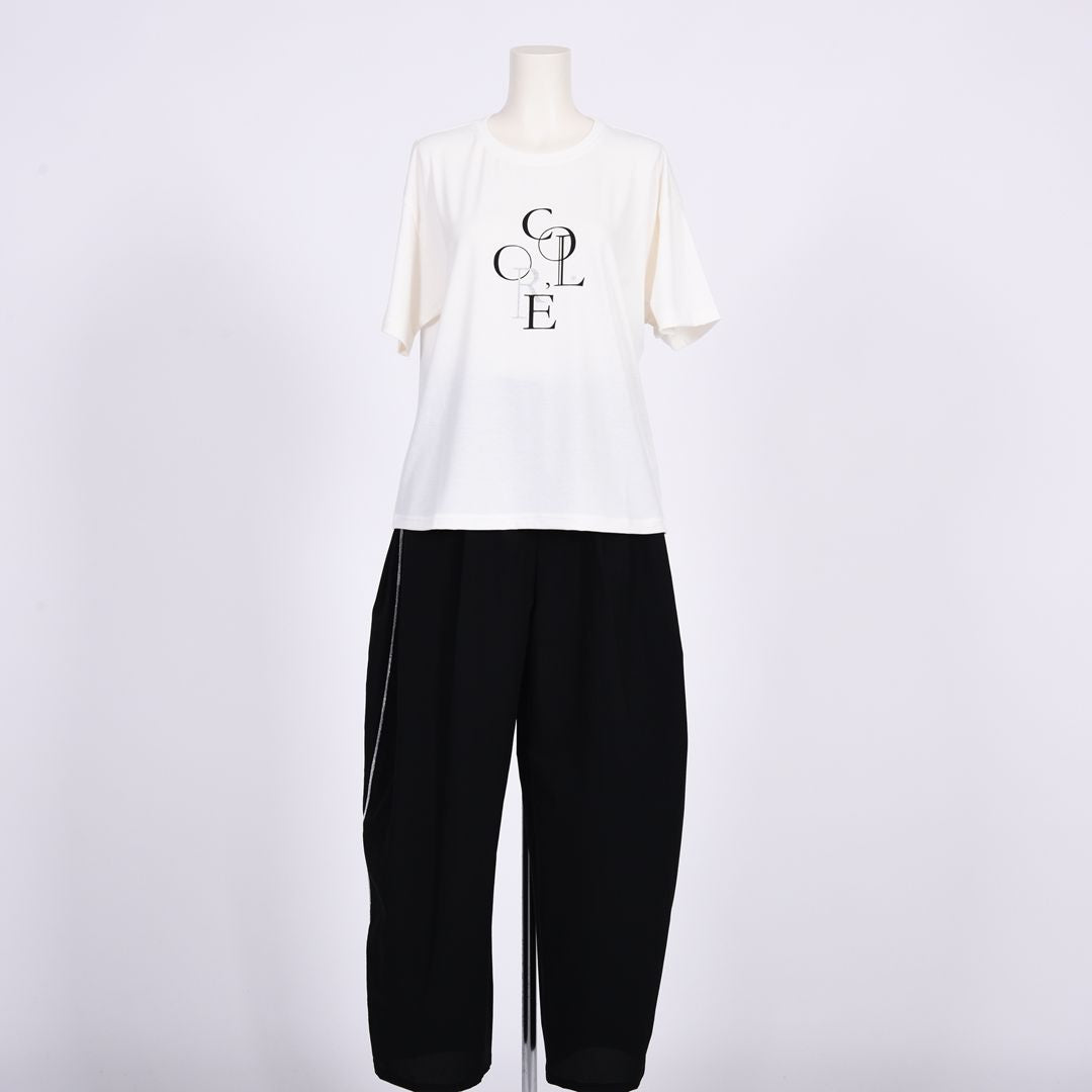 ベア天　フロントロゴカットソー　B DONNA　6052125