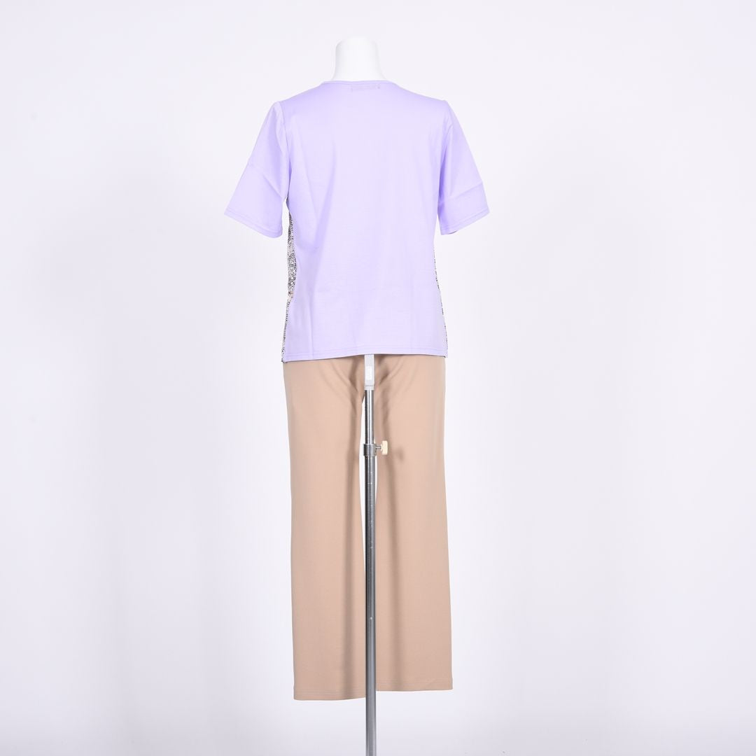 【シルク100%】リバティプリント　カットソー　MIMO MODA　2562702