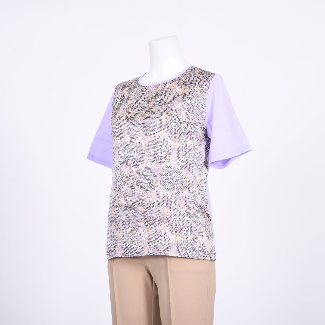 【シルク100%】リバティプリント　カットソー　MIMO MODA　2562702