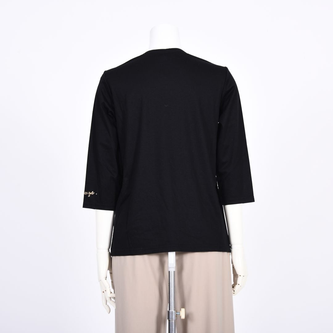 【Lサイズ】ネックレスモチーフ　カットソー　VALENZA　5562321